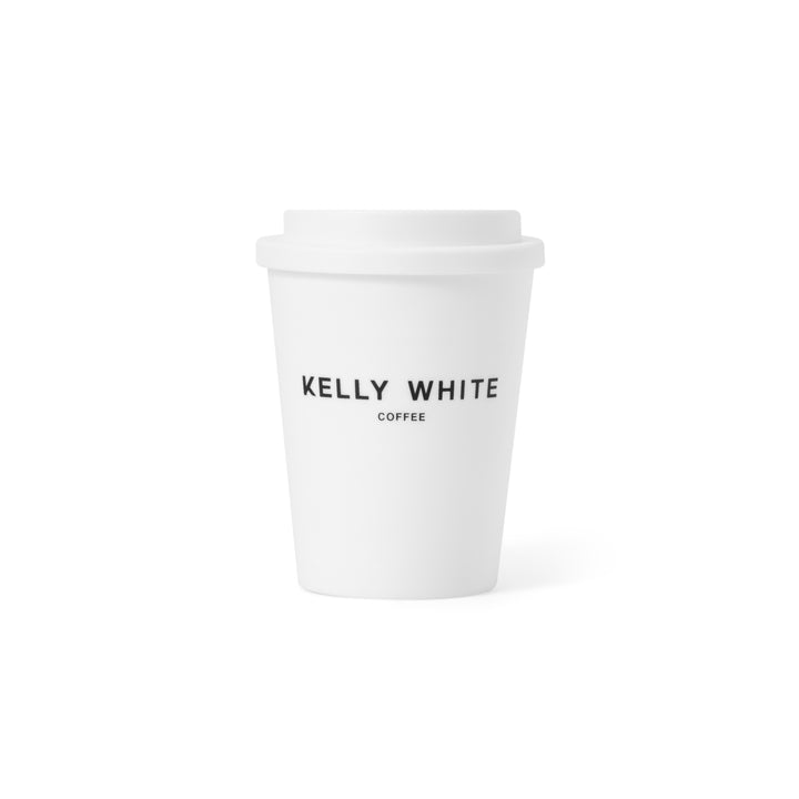 Takeaway Coffee Cup White - KELLY WHITE